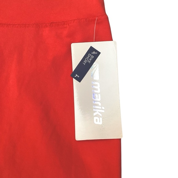 Marika 7” Cora Bike Shorts Cayenne Color Size Small NEW Style ML50807A - Picture 4 of 6